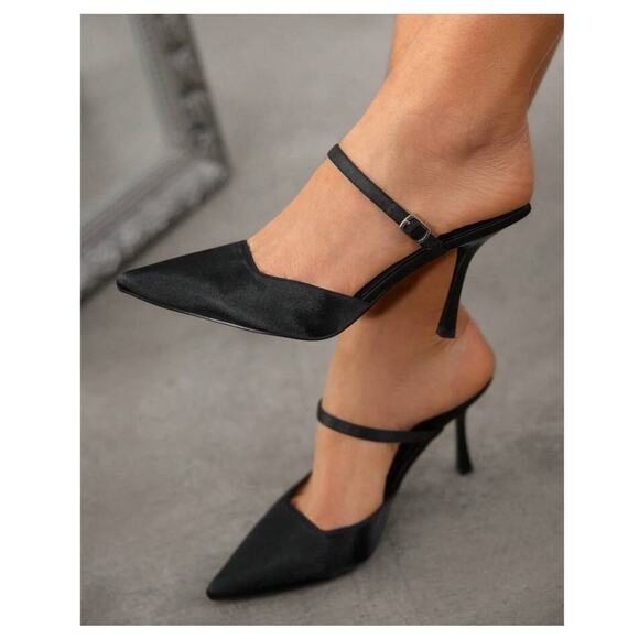 ZARA Buckled Mules NWT - Picture 5 of 16